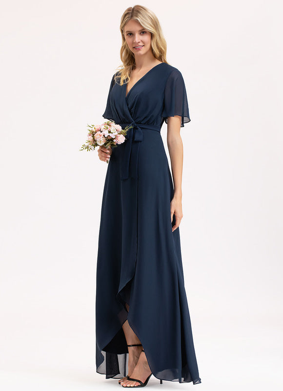 Robe Cérémonie Élégance Marine Évasée - gallery 1