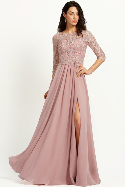Robe Cérémonie Flottante Élégante - gallery 1
