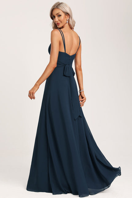 Robe Cérémonie Longue Volants Rose - gallery 6