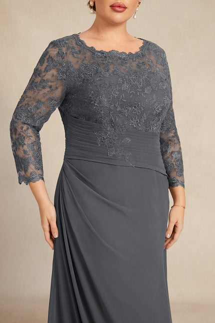 Robe Cérémonie Gris Élégant - gallery 9