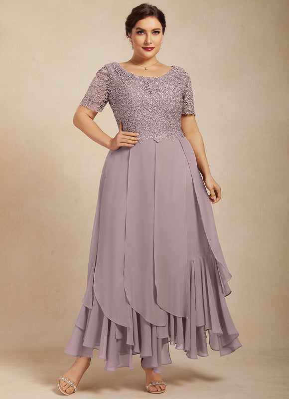 Robe Cérémonie Mousseline Lavande - gallery 4