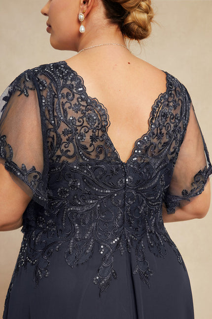 Robe Cérémonie Longue Bleu Royal - gallery 9
