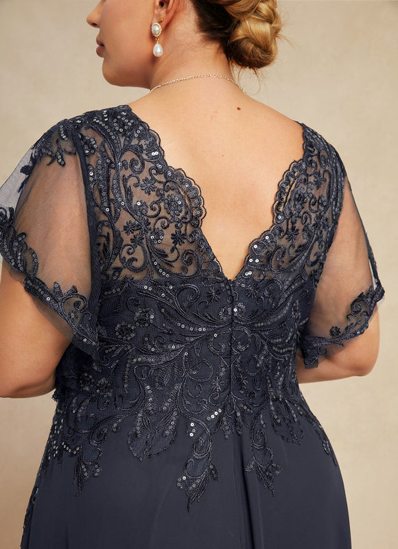 Robe Cérémonie Longue Bleu Royal - gallery 9