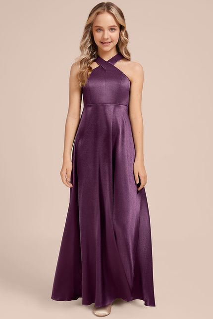 Robe Cérémonie Violette Brillante - gallery 2