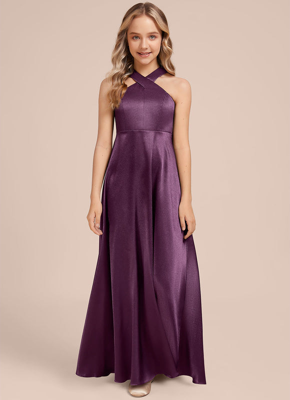 Robe Cérémonie Violette Brillante - gallery 2