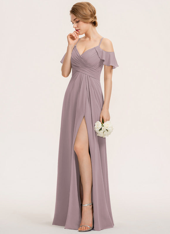 Robe Cérémonie Mousseline Épure - gallery 8