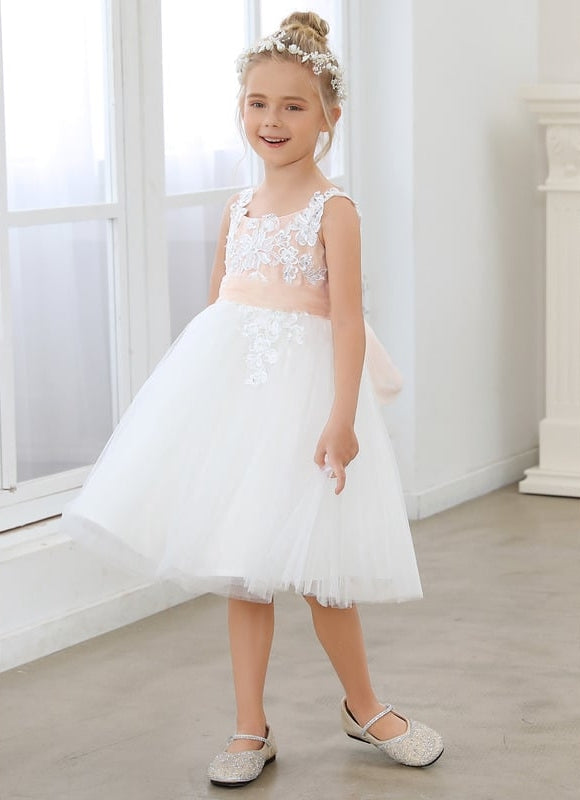 Robe Cérémonie Tulle Brodée - gallery 1