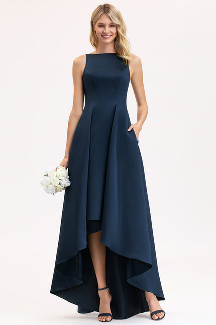 Robe Cérémonie Satinée Céleste