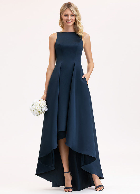Robe Cérémonie Satinée Céleste