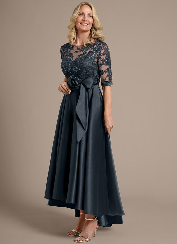 Robe Cérémonie Satin Brodée - gallery 5