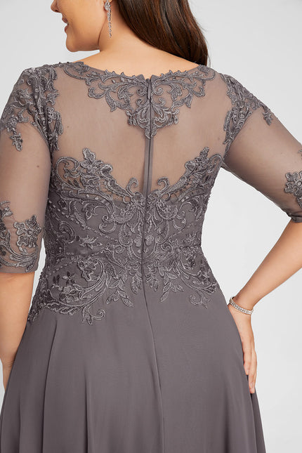 Robe Col Bateau Ceremonie - gallery 8