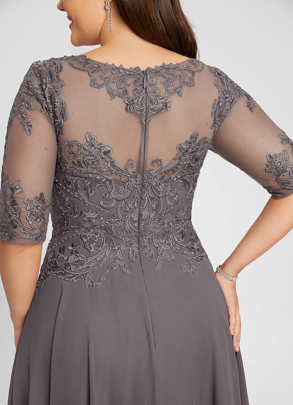 Robe Col Bateau Ceremonie - gallery 8