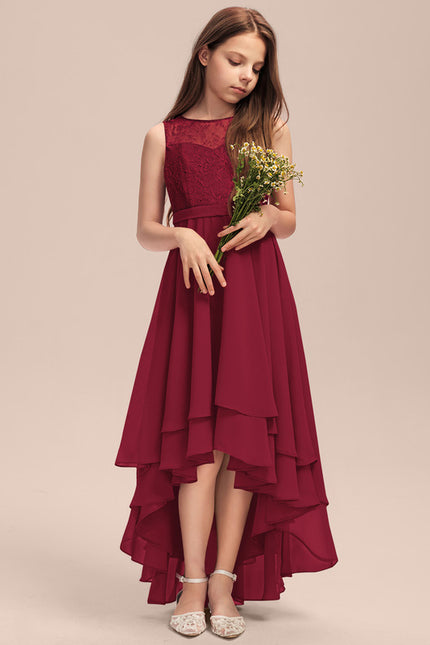 Robe Cérémonie Rouge Éclatant - gallery 3