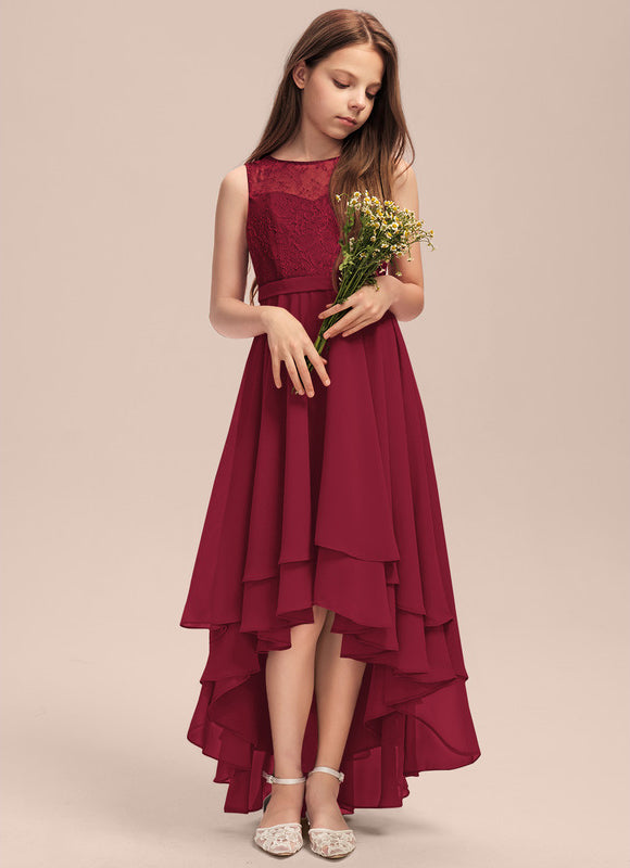 Robe Cérémonie Rouge Éclatant - gallery 3