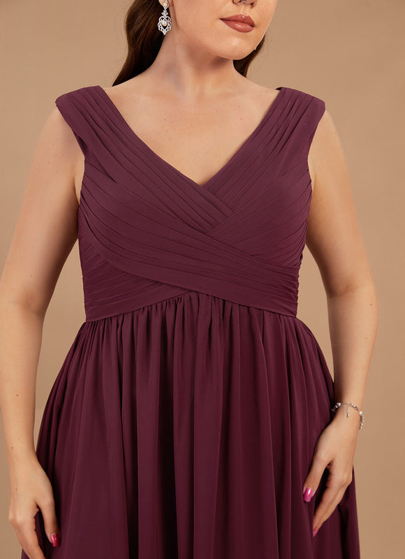 Robe Cérémonie Élégante À Décolleté - gallery 6