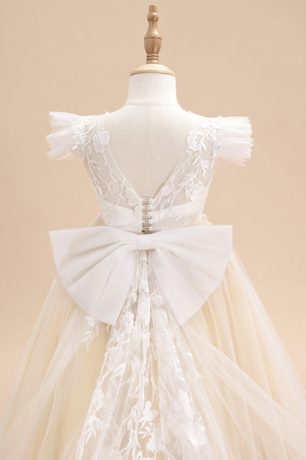 Robe Cérémonie Florale Élégante - gallery 9