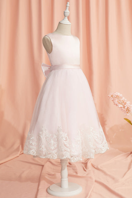 Robe Cérémonie Satinée Écrue - gallery 4