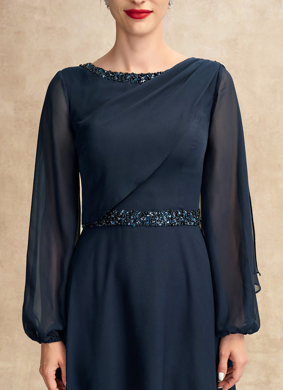 Robe Cérémonie Chic Colonne Nuit - gallery 1