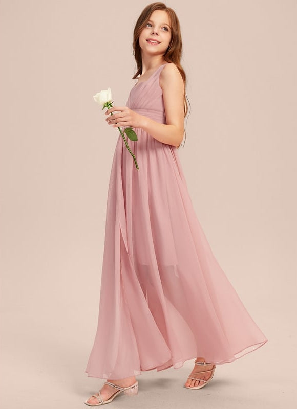 Robe Cérémonie Mousseline Moderne - gallery 2