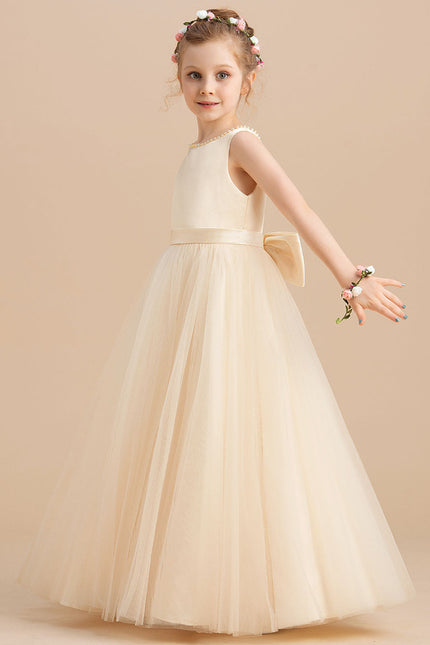 Robe Cérémonie Tulle Écrue - gallery 3