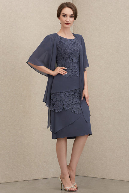 Robe Cérémonie Dentelle Sombre - gallery 2