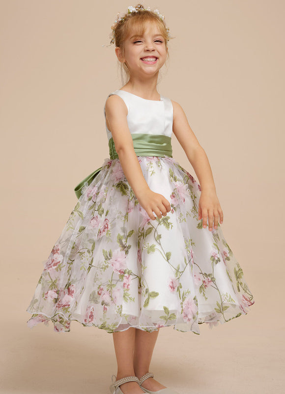 Robe Cérémonie Fleur De Satin - gallery 9