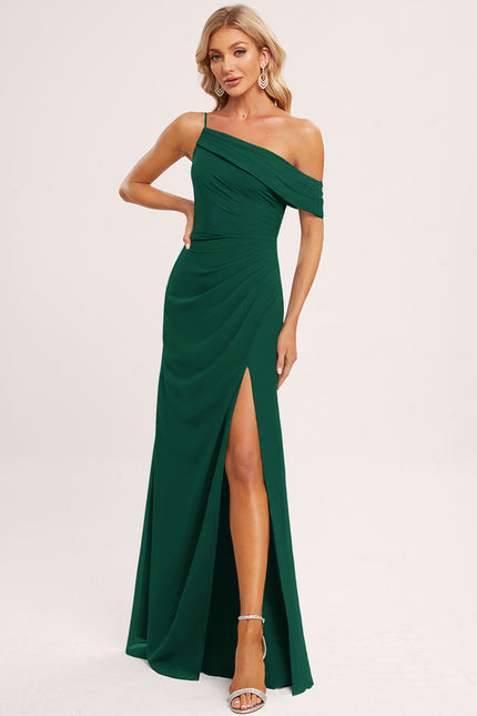 Robe Cérémonie Asymétrique Fluide - gallery 4