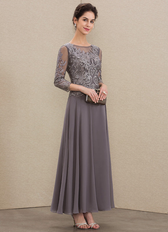 Robe Cérémonie Longue Élégante Bleu - gallery 3
