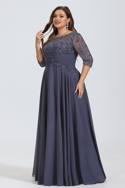 Robe Cérémonie Fluide Marine - gallery 9