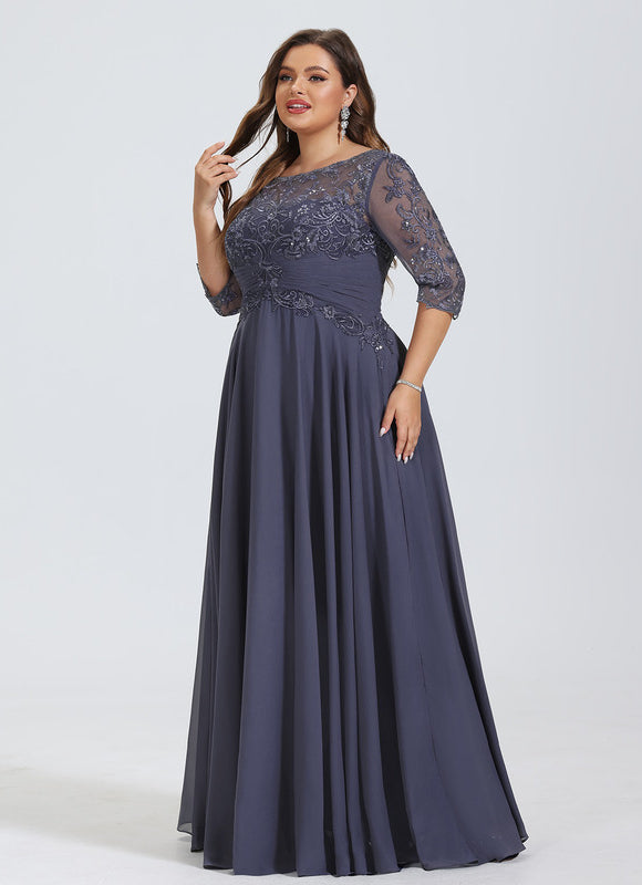 Robe Cérémonie Fluide Marine - gallery 9
