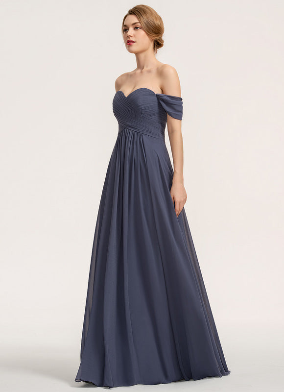Robe Cérémonie Élégante À Décolleté - gallery 2