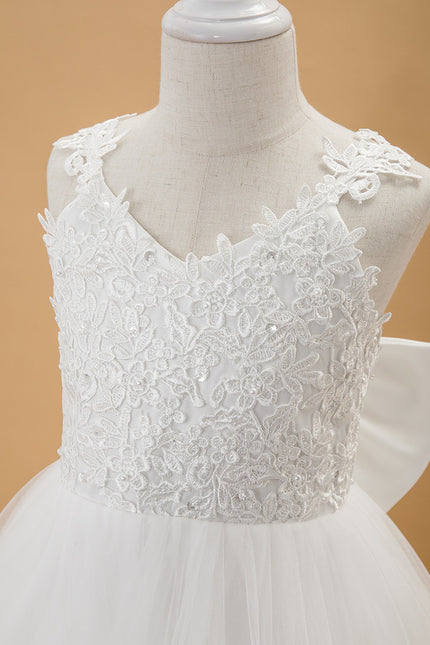 Robe Cérémonie Enchantée Blanc - gallery 8