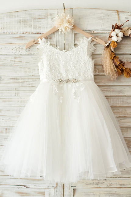 Robe Ceremonie Fille Broderie Anglaise - gallery 7