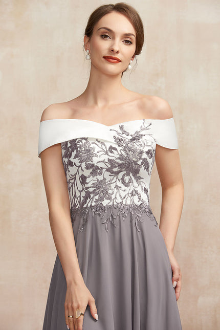 Robe Cérémonie Couture Grise - gallery 3