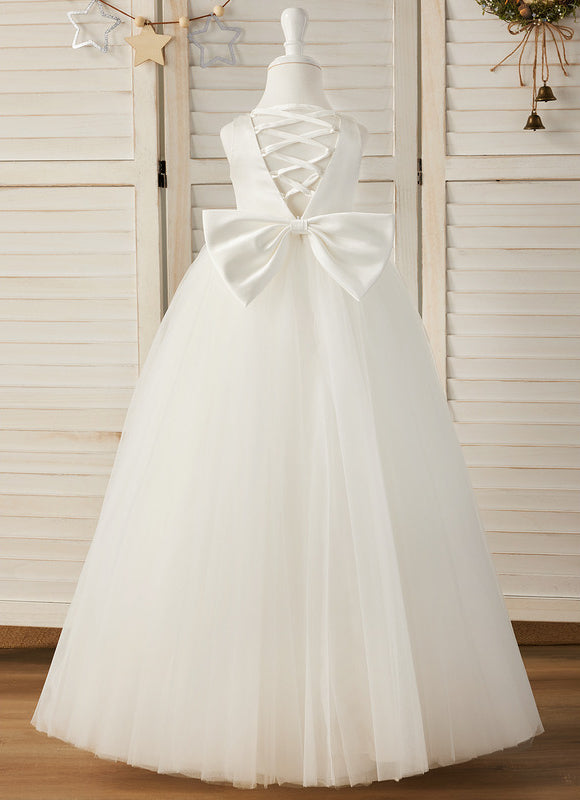 Robe Cérémonie Satinée Évasée