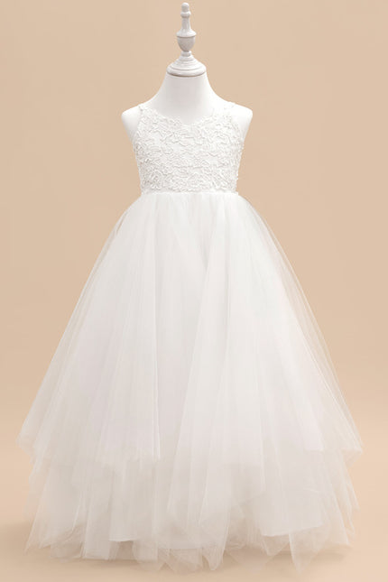 Robe Cérémonie Enfant Nuageuse - gallery 1