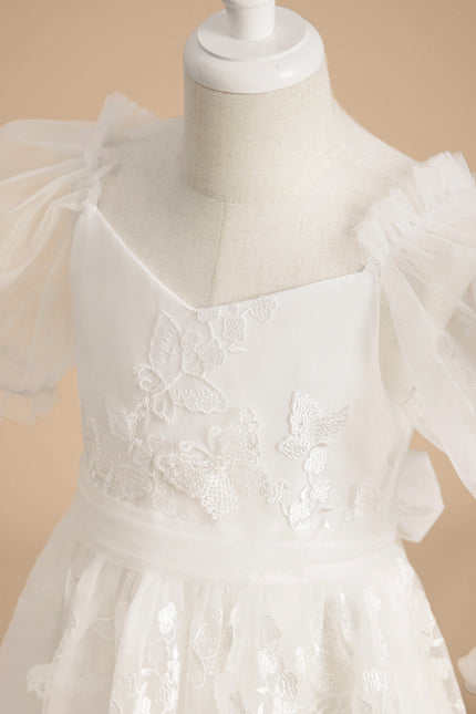 Robe Ceremonie Fille Broderie Anglaise - gallery 6