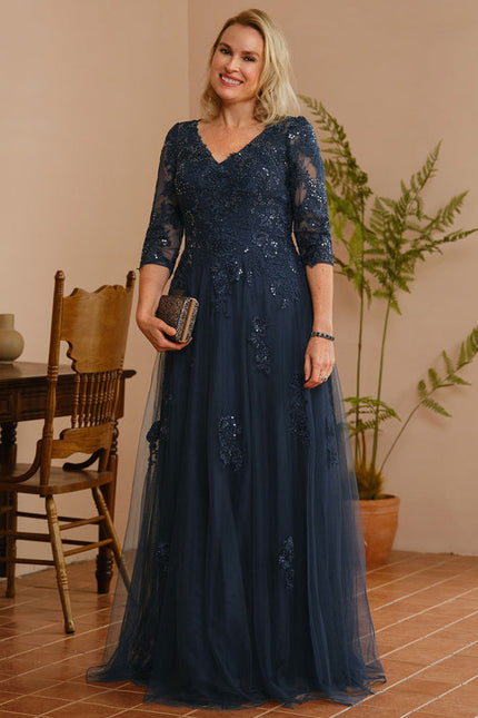 Robe Cérémonie Longue Tulle Ornée