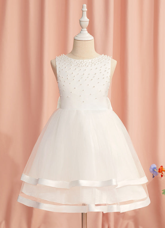 Robe Cérémonie Tulle Crème - gallery 9