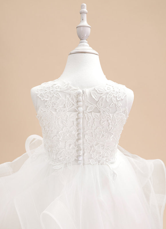 Robe Cérémonie Tulle Ivoire - gallery 7