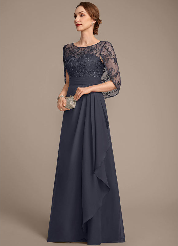 Robe Cérémonie Fluide Dentelle - gallery 4