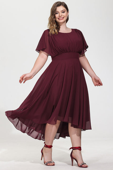 Robe Cérémonie Col Rond Volantée - gallery 7