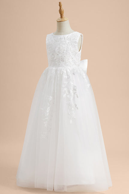 Robe Cérémonie Enfant Mariage Élégante - gallery 5