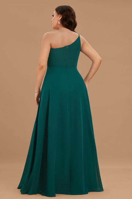 Robe Cérémonie Asymétrique Bordeaux - gallery 6