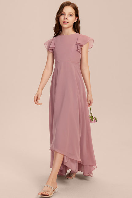 Robe Cérémonie Mousseline Marine - gallery 2