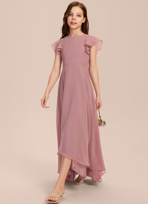 Robe Cérémonie Mousseline Marine - gallery 2