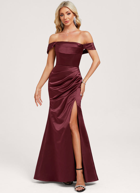 Robe Cérémonie Soirée Drapée