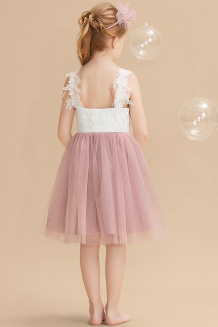 Robe Ceremonie Fille Broderie Anglaise - gallery 1