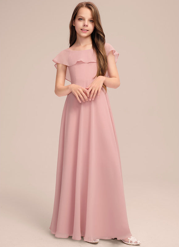 Robe Cérémonie Volants Bordeaux - gallery 1