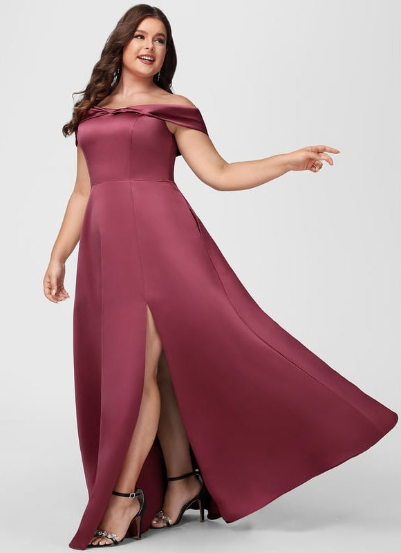Robe Cérémonie Satin Émeraude Élégante - gallery 6